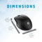 HP 430 - Draadloze muis - Multi-Device - 5 knoppen - 1200dpi