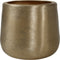PTMD Keaton Bloempot - H17 x Ø20 cm - Aluminium - Goud