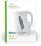 Nedis Waterkoker - 1.7 l - Kunststof - Wit - Strix-controller - Droogkookbeveiliging