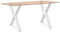 vidaXL - Eettafelpoten - 2 - st - 70x(72-73,3) - cm - staal - wit