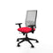 Piqueras y Crespo 3D066N0 - Bureaustoel - Verstelbare hoogte met armleuning - Rood