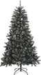 vidaXL - Kunstkerstboom - met - standaard - 150 - cm - PVC - groen
