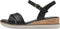 Tamaris Essentials - Dames Sandalen - Sleehak 4,5 cm - BLACK