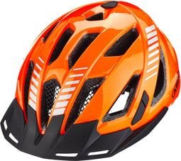 Abus Urban-I 3.0 - Fietshelm - Reflectoren en LED-achterlicht - Signal Orange XL (61 - 65 cm)
