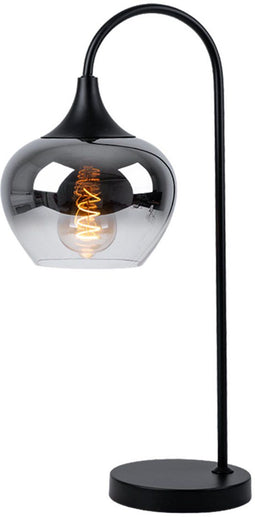 Globo Maxy - tafellamp - E27 - zwart - 54 cm hoog - 15548T