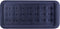 Juskys Sapri M - Zelfopblaasbaar Luchtbed - Incl. Elektr. Pomp - Blauw/Wit - 203 x 95 x 47 cm