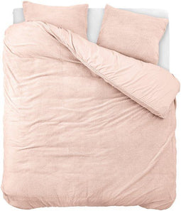 EMSA dekbedovertrek EMSA Teddy Roze 240 x 200/220 cm
