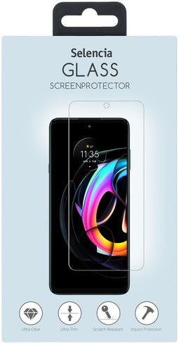 Selencia - Motorola Edge 20 Lite - Gehard Glas Screenprotector 9H