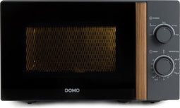 DOMO DO2920 - Solo Magnetron - 20 L - 700 W - Grijs met Houtlook Handvat