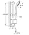 Grohe 27231001 - Doucheset - 3 straalsoorten - Chroom