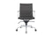 Feel Furniture - Luxe Executive bureaustoel van 100% rundleer - Hoge rugleuning – Donker grijs