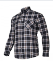 Lahti Pro Flanellen Shirt Padded – Navy Blauw – 2XL – Warm & Comfortabel Werkkleding voor de Koude M
