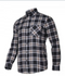 Lahti Pro Flanellen Shirt Padded – Navy Blauw – 2XL – Warm & Comfortabel Werkkleding voor de Koude M