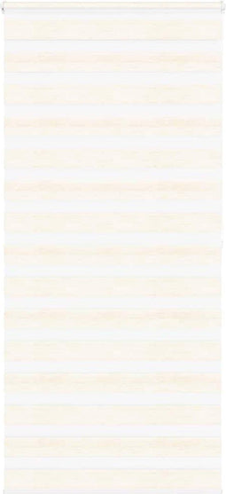 vidaXL - Zebra - rolgordijn - 105x200 - cm - stofbreedte - 100,9cm - marmerbeige