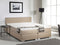 PRESIDENT - Boxspringbed - Beige - 180 x 200 cm - Polyester