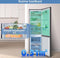 CHIQ CBM250NEBD - No Frost - Vrijstaand - 250 l - Donker roestvrij staal