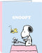 Ringmap Snoopy Imagine Blauw A4 (26.5 x 33 x 4 cm)