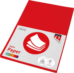 Kopieerpapier quantore col-100 a4 80gr felrood | 10 stuks