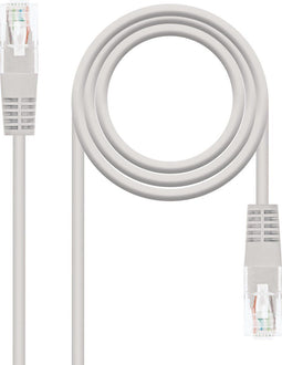 Category 5 UTP cable NANOCABLE 10.20.0105 Grey (5 m)