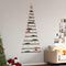 vidaXL - Hangende - kerstboom - met - topster - 86x180 - cm - naturel - tak