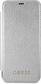 Guess Backcase hoesje geschikt voor Samsung Galaxy S8 - Zilver - Kunstleer