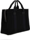 Guess Canvas II Tote Dames Handtas - Zwart - One Size