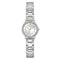 Guess Dames Horloge GW0468L1 Staal Quartz met Zilverkleurige Wijzerplaat en Zirkonia 32mm