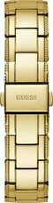 Guess Dames Horloge GW0470L2 Staal met Geelgouden Plating Quartz 38mm