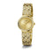 Guess Dames Horloge GW0476L2 Staal met Geelgouden Plating Quartz en Geelgouden Wijzerplaat met Zirkonia