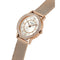 Guess Dames Horloge GW0534L2 Staal met Geelgouden Plating Quartz Zirkonia en met Meshband