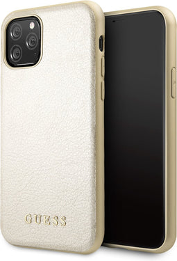 Guess - Geschikt voor iPhone 11 Pro - backcover hoes - Goud