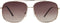 Guess - GF0207 - Zonnebril - Heren - Goudkleurig - Bruine lens