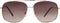 Guess - GF0207 - Zonnebril - Heren - Goudkleurig - Bruine lens