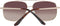 Guess - GF0207 - Zonnebril - Heren - Goudkleurig - Bruine lens