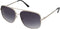 Guess - GF0207 - Zonnebril - Heren - Metaal - Blauwe lens