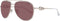 Guess - GF0344 - Zonnebril - Unisex - Zilverkleurig - Bruine lens