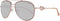 Guess - GF0344 - Zonnebril - Unisex - Zilverkleurig - Bruine lens