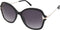 Guess - GF0352 - Zonnebril - Dames - Zwart en Goudkleurig - Paarse lens