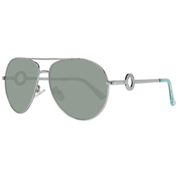 GUESS - GF0364 - Zonnebril - Unisex - Grijs - Groene lens