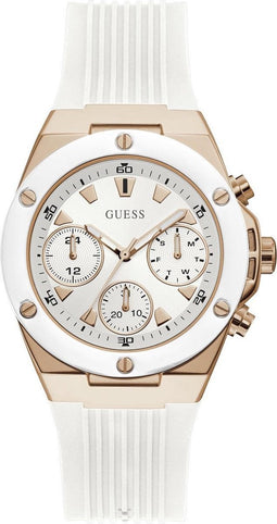 Guess GW0030L3 dames horloge 42 mm - Wit