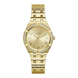 Guess GW0033L2 dames horloge 36 mm - Goudkleurig