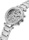 GUESS GW0403L1 dames horloge 37 mm - Zilverkleurig