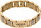 Guess Heren Guess heren stalen goldplated armband FRONTIERS - Armband - Staal - Goudkleurig - 21.50 cm