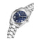 Guess Heren Horloge GW0265G7 Staal Quartz met Donker Blauwe Wijzerplaat