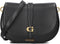Guess Kuba Triple Compartment Dames Schoudertas - Zwart - One Size