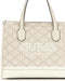 Guess Medium Handtas / Crossbodytas Dames - Silvana 2 - Beige