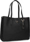 GUESS Schoudertas Shopper Meridian Girlfriend Tote Black Zwart