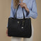 GUESS Schoudertas Shopper Meridian Girlfriend Tote Black Zwart