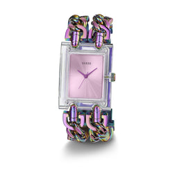 GUESS Mod Heavy Metal Purple GW0669L2 - Dameshorloge