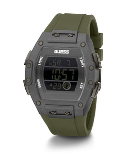 Guess Phoenix Digital Watch Groente Case: 100% Polycarbonate | Armband: 100% Silicone 43 GW0340G3